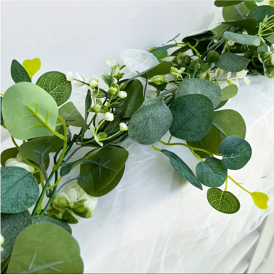 Guirlande Eucalyptus Fleurs Artificielles Mariage 180 cm