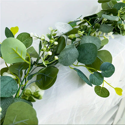 Guirlande Eucalyptus Fleurs Artificielles Mariage 180 cm