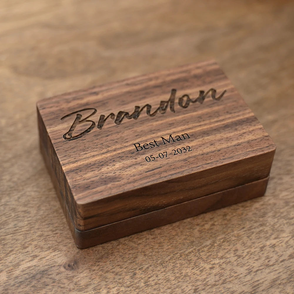 Coffret cadeau témoin boutons de manchette — vue 5