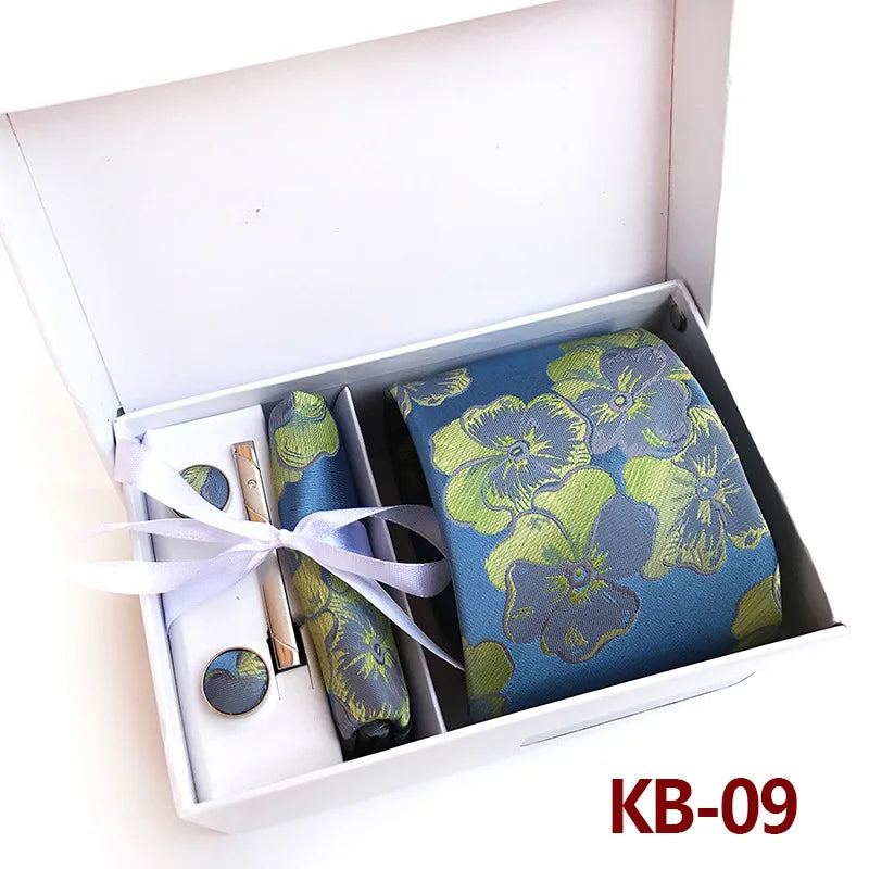 Coffret Cadeau Cravate Mariage Fleurie — vue 11