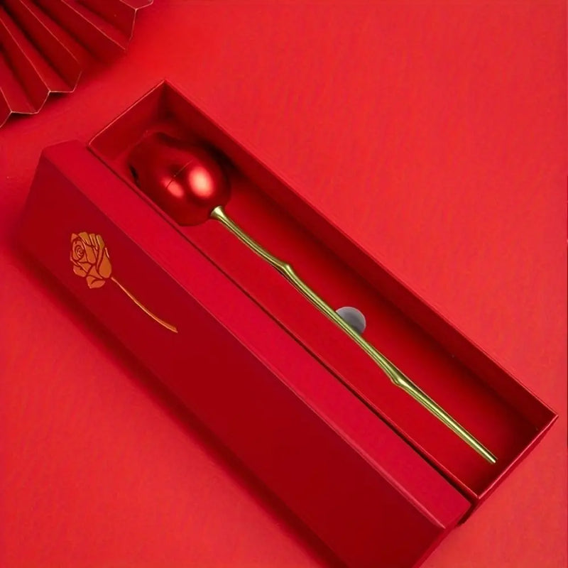 Boîte alliance rose éternelle rouge — vue 4