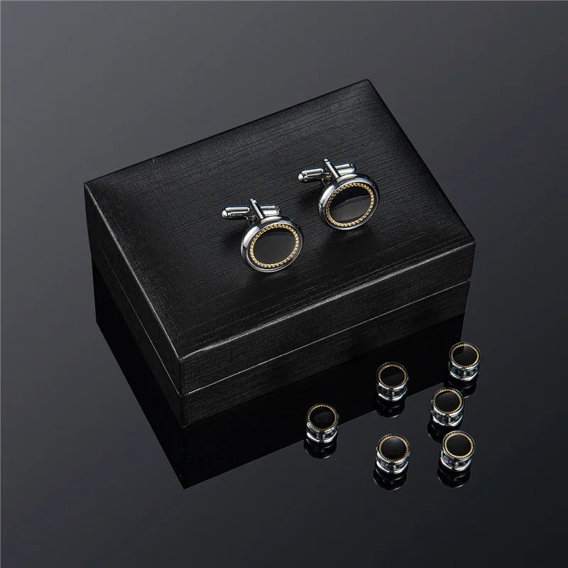 Boutons de Manchette Mariage et Plastron
