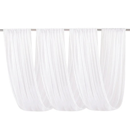 Voilage Arche Mariage Mousseline 12 Coloris