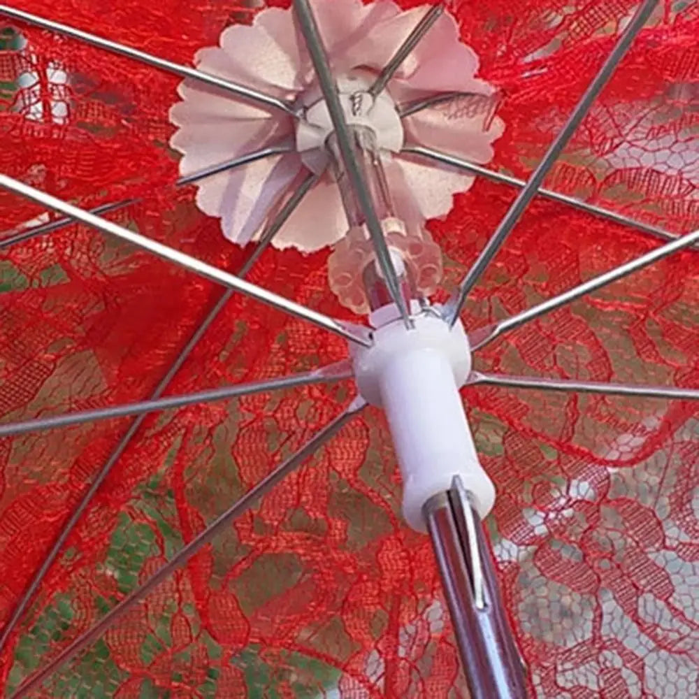 Ombrelle Mariage Dentelle à Volants