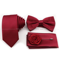 Coffret Nœud Papillon et Cravate Mariage — Coloris N° 81