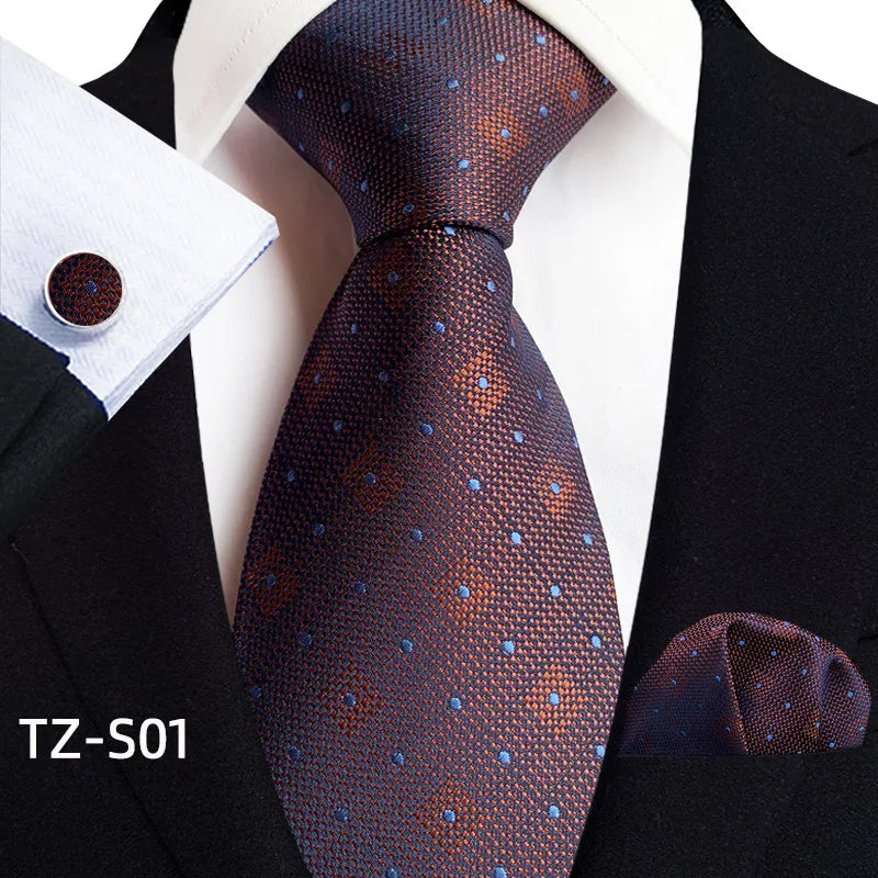 Cravate Mariage Homme et Pochette Assortie