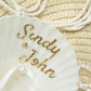 Porte alliance coquillage personnalisé mariage