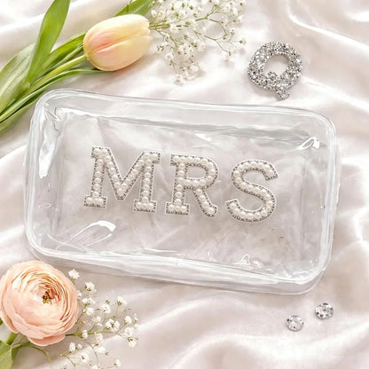 Trousse de Toilette Mariage Perlée