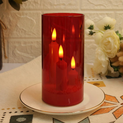 Bougie Lanterne LED Mariage
