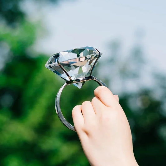 Grande Bague Décorative Mariage