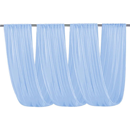 Voilage Arche Mariage Mousseline 12 Coloris