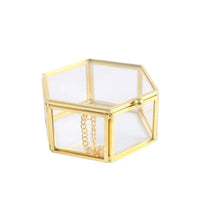 Écrin alliance hexagonal verre et cuivre — vue 6