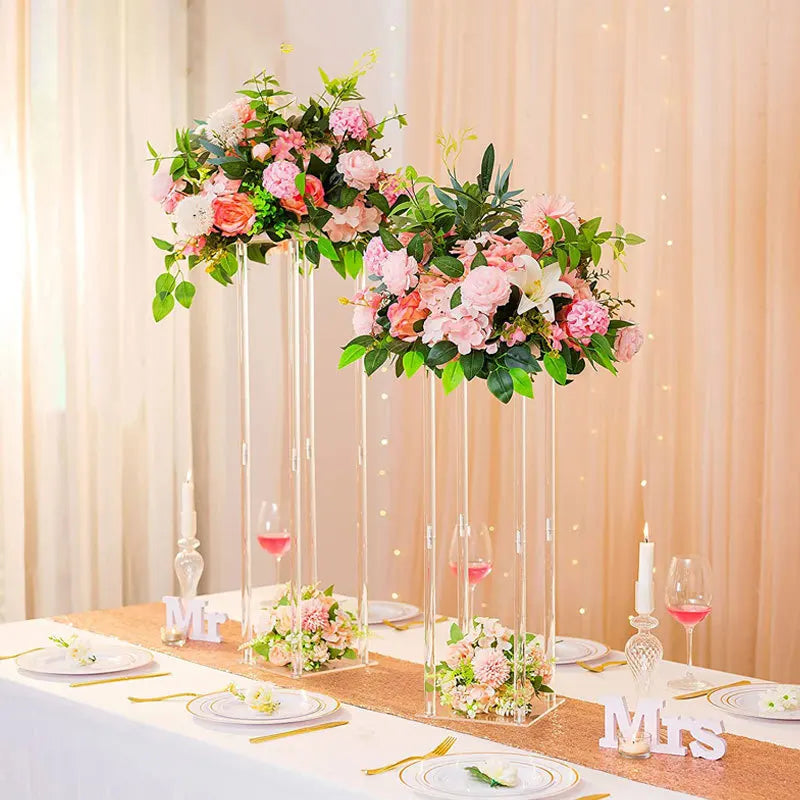 Présentoir fleurs centre de table mariage — vue 4