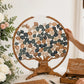 Livre d'Or Mariage Original Arbre Acrylique Bois