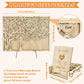 Livre d'or mariage original cœurs en bois