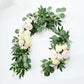 Décor Floral Panneau Mariage Roses Artificielles