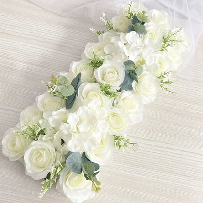Rangée Florale Arche Mariage 50 cm — vue 22