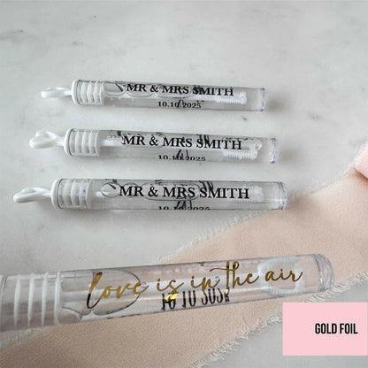 Étiquettes Bulles de Savon Mariage Personnalisées — vue 5