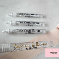 Étiquettes Bulles de Savon Mariage Personnalisées — vue 5