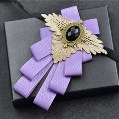 Nœud Papillon Mariage Broche Strass