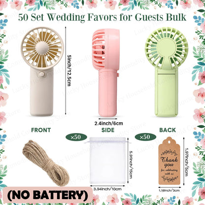 Mini ventilateur cadeau invité mariage — vue 6
