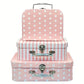 Urne Mariage Valise Vintage Trio