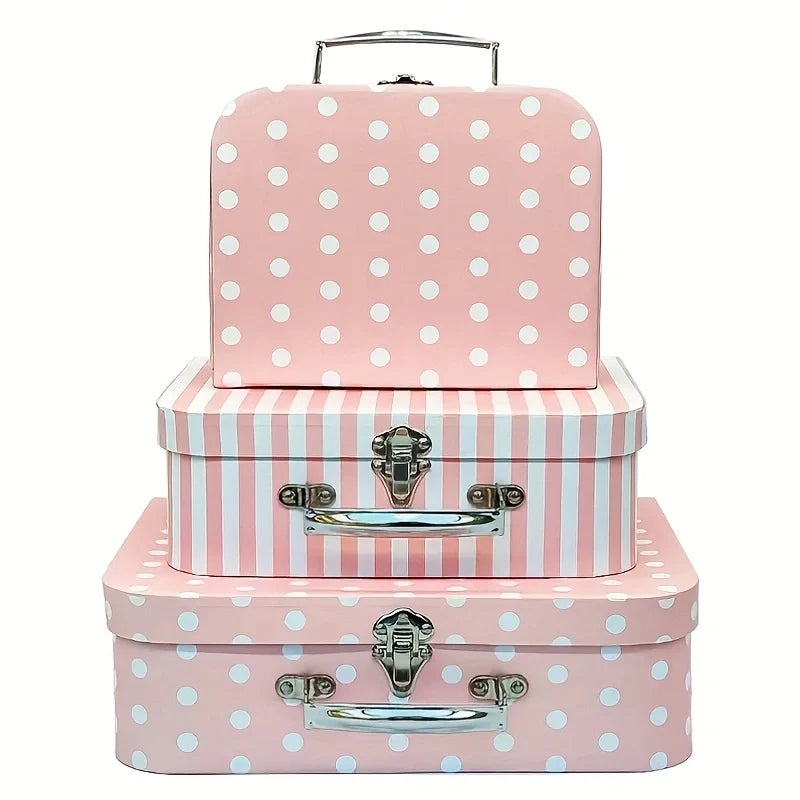 Urne Mariage Valise Vintage Trio