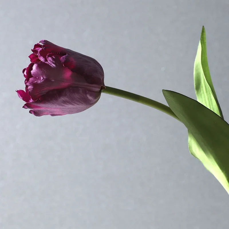Tulipes Artificielles Toucher Réel Mariage