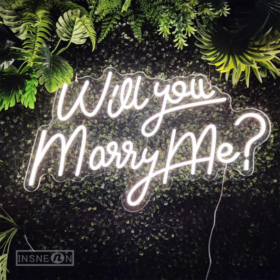 Néon LED Demande en Mariage — vue 6