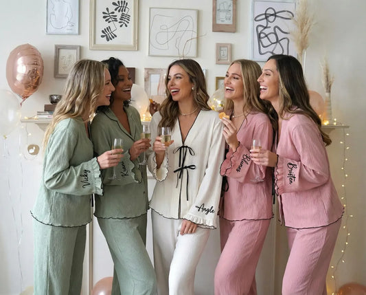 Pyjama Brodé Demoiselle d'Honneur Personnalisé