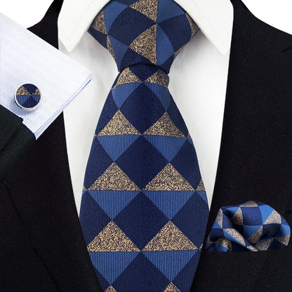 Cravate Mariage Homme et Pochette Assortie