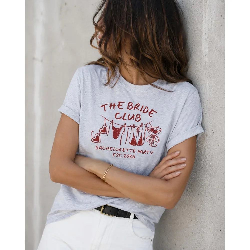 T-shirt EVJF The Bride Club 2026