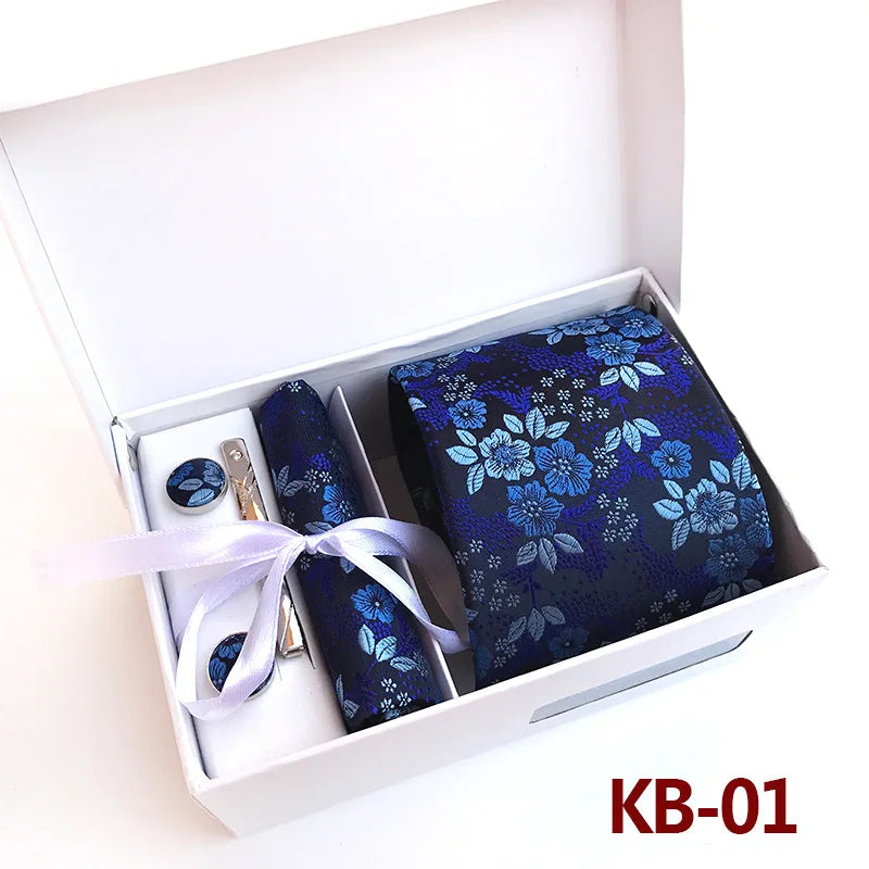 Coffret Cadeau Cravate Mariage Fleurie — vue 17