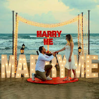 Lettres Lumineuses Géantes Mariage — vue 2