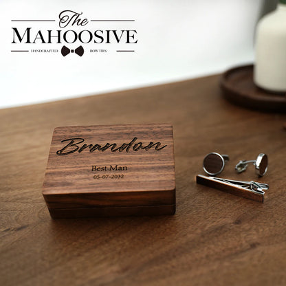 Coffret cadeau témoin boutons de manchette — vue 3
