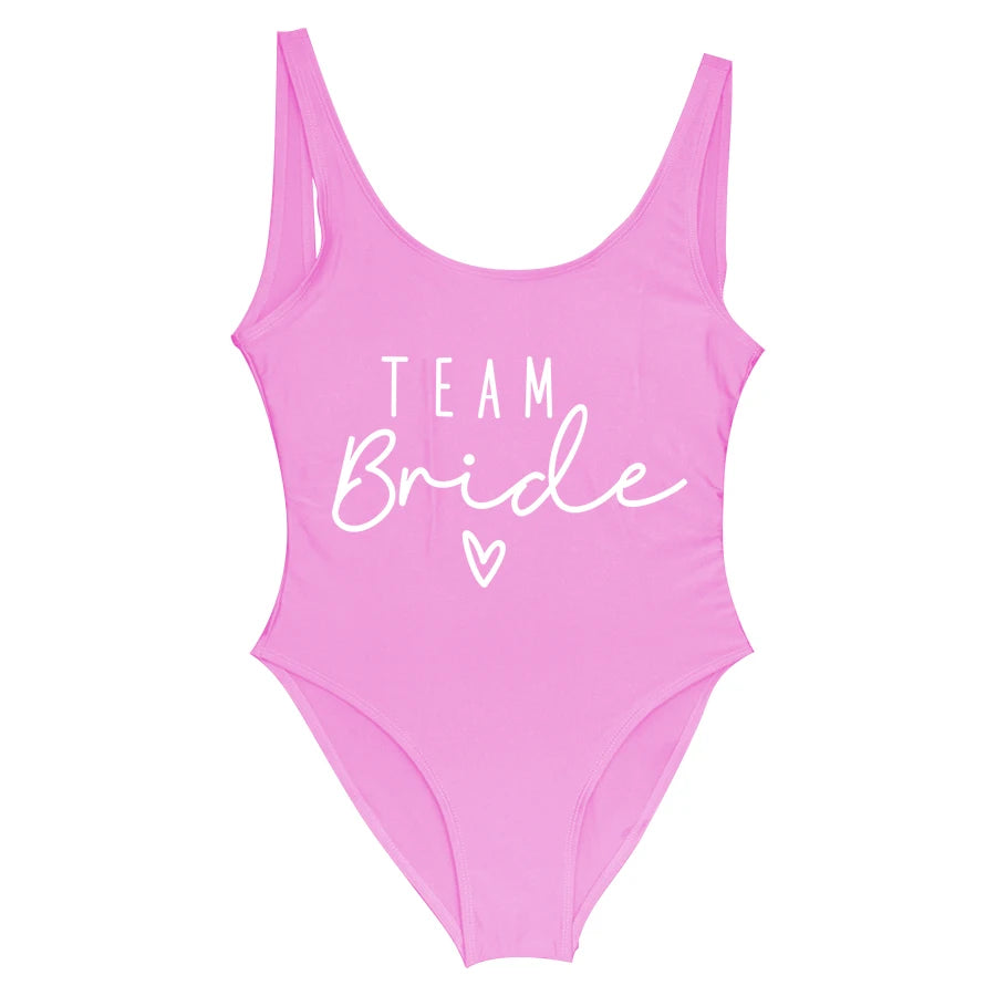 Maillot de bain EVJF Team Bride