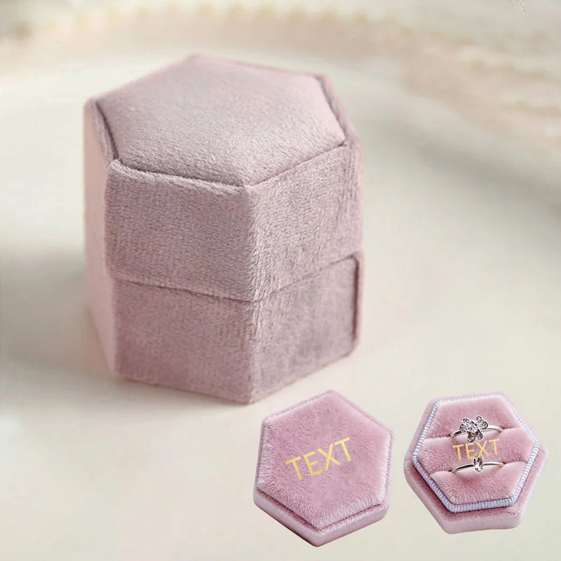 Boîte Alliance Velours Personnalisée — vue 8