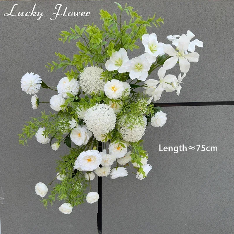 Fleurs Artificielles Mariage Arche et Allée — vue 10