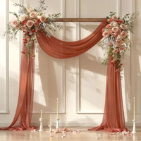 Panneau Voilage Arche Mariage Mousseline — vue 14