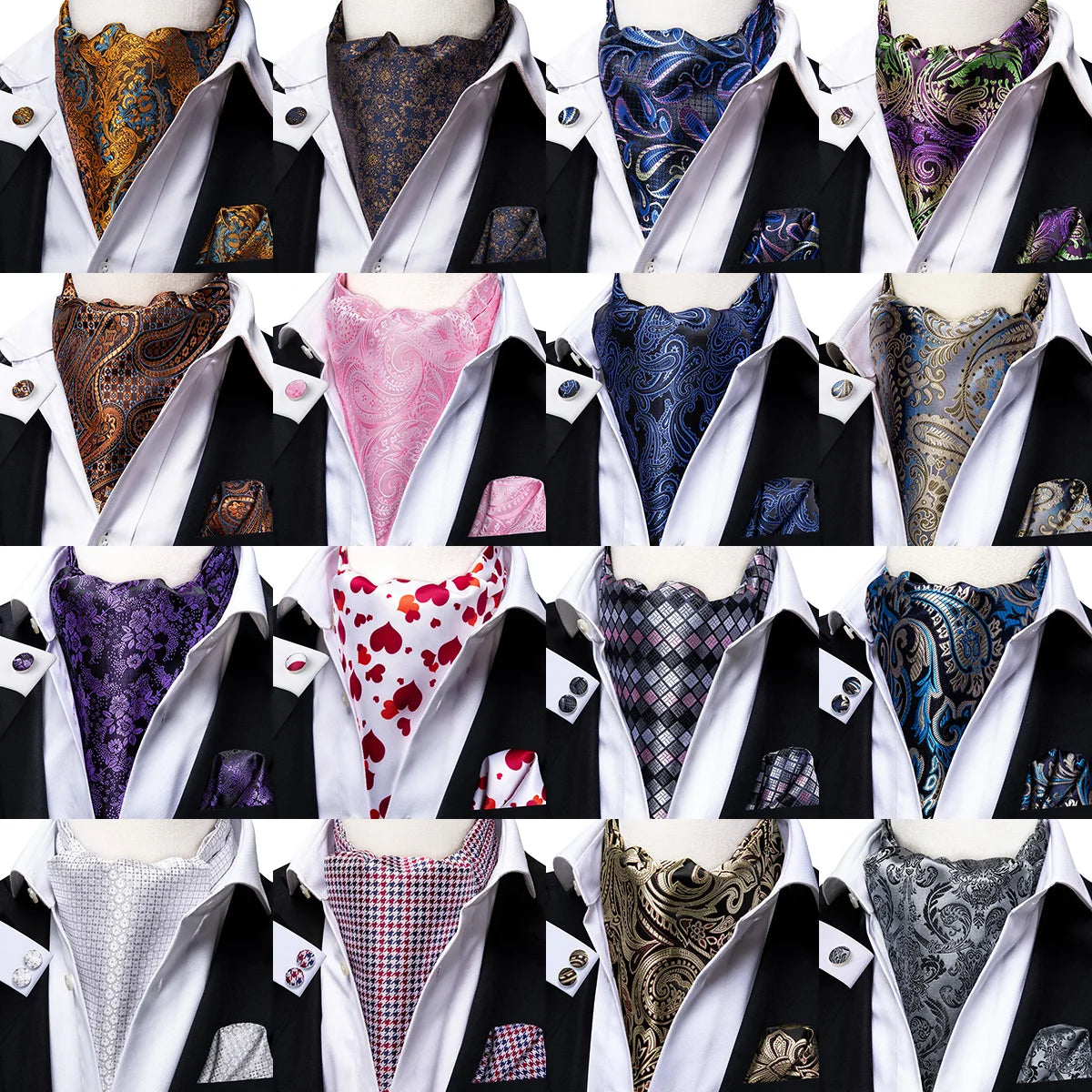 Cravate Lavallière Mariage Homme — vue 4