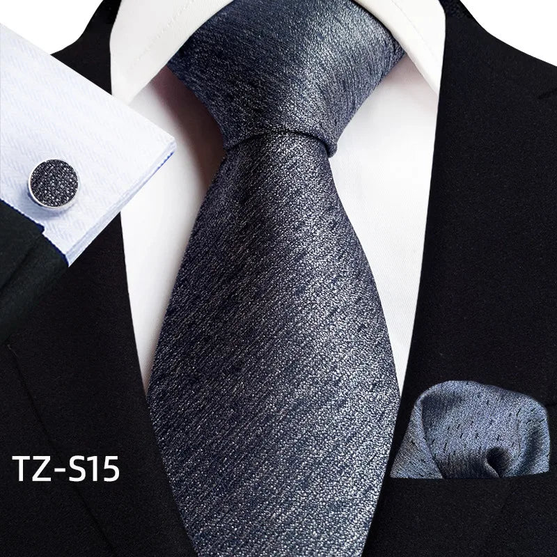 Cravate Mariage Homme et Pochette Assortie