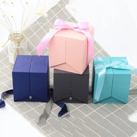 Coffret bague rose éternelle avec sac — vue 4