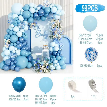 Kit Arche Ballon Mariage Bleu