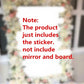 Sticker Panneau Bienvenue Mariage Personnalisé