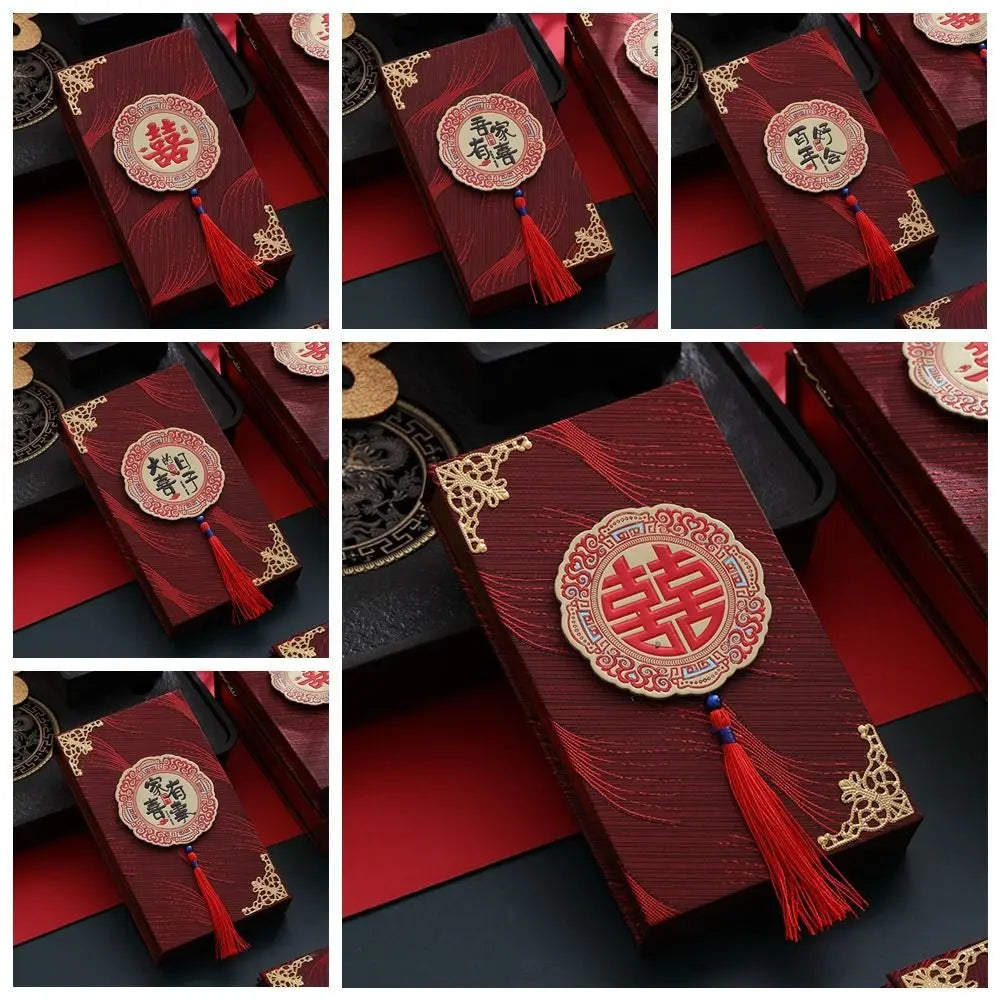 Boîte enveloppe mariage motifs raffinés