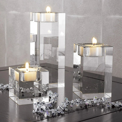 Bougeoir Cristal K9 Mariage