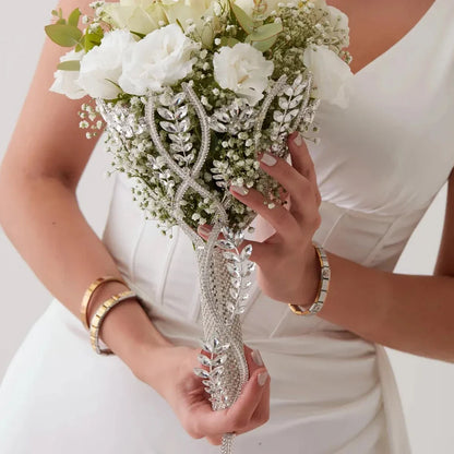 Porte-Bouquet Mariée en Strass