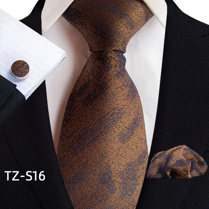 Cravate Mariage Homme et Pochette Assortie