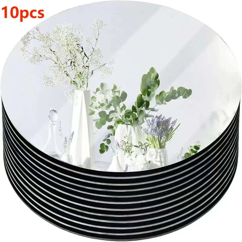 Plateaux Miroirs Ronds Mariage