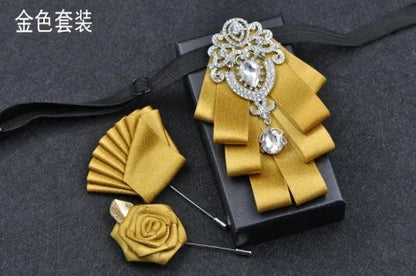Nœud papillon mariage rubans style anglais — vue 16